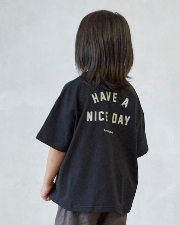 【フォブ】NICE DAY Tシャツ / ブラック