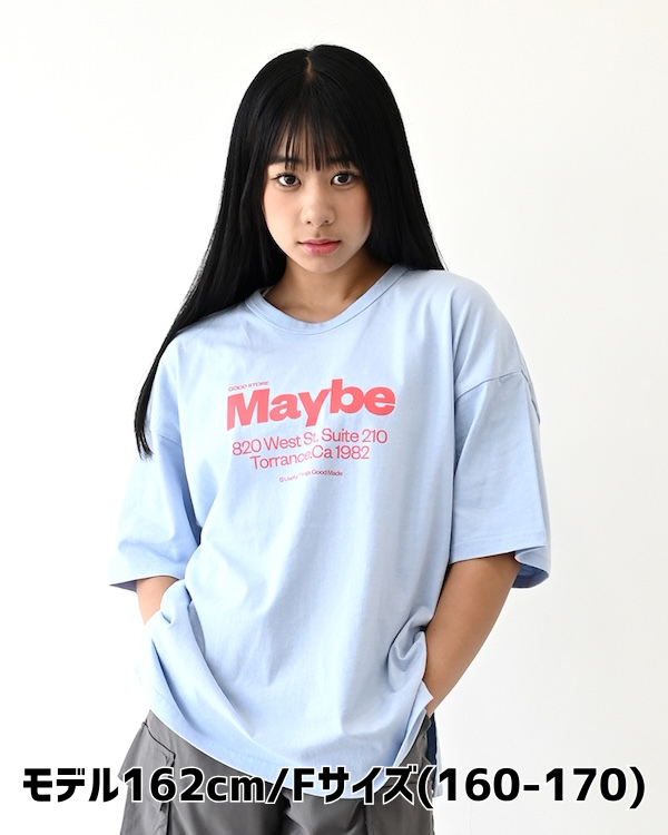 【ジェネレーター】Maybe Tシャツ / サックス