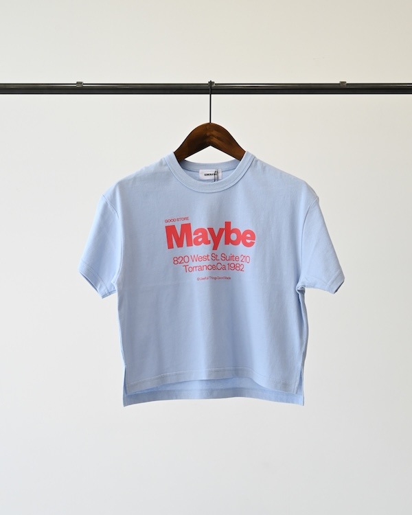 【ジェネレーター】Maybe Tシャツ / サックス