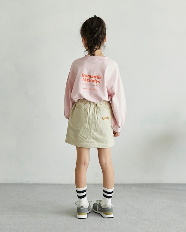 【アンディニー】Romantic L/S Tシャツ / ピンク