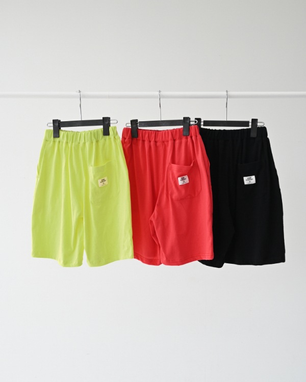 【ジーンズベー】EASY HALF PANTS / ブラック