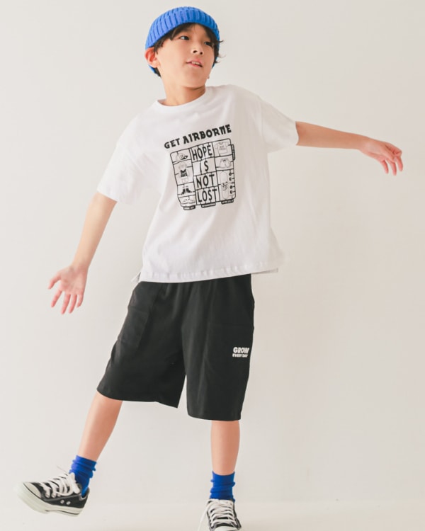 【ジーンズベー】EASY HALF PANTS / ブラック