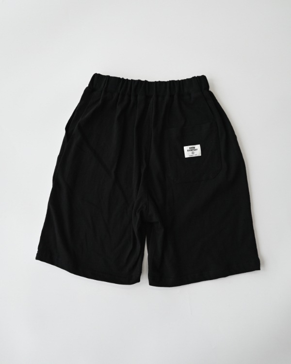 【ジーンズベー】EASY HALF PANTS / ブラック