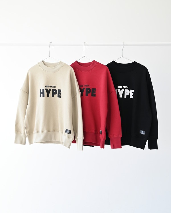 【ジーンズベー】HYPE トレーナー / サンド