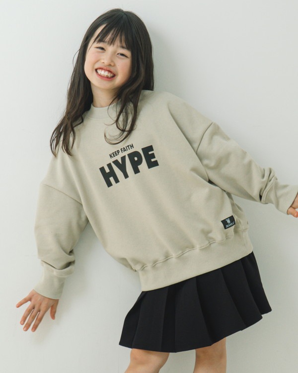 【ジーンズベー】HYPE トレーナー / サンド