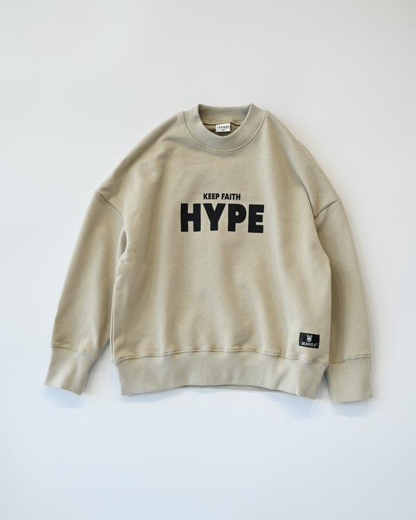 【ジーンズベー】HYPE トレーナー / サンド