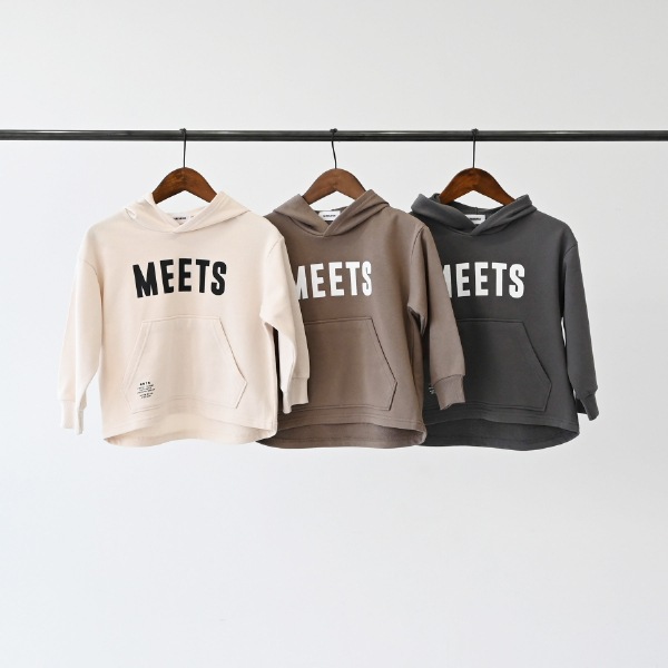 【25FW】MEETS パーカー / アッシュグレー