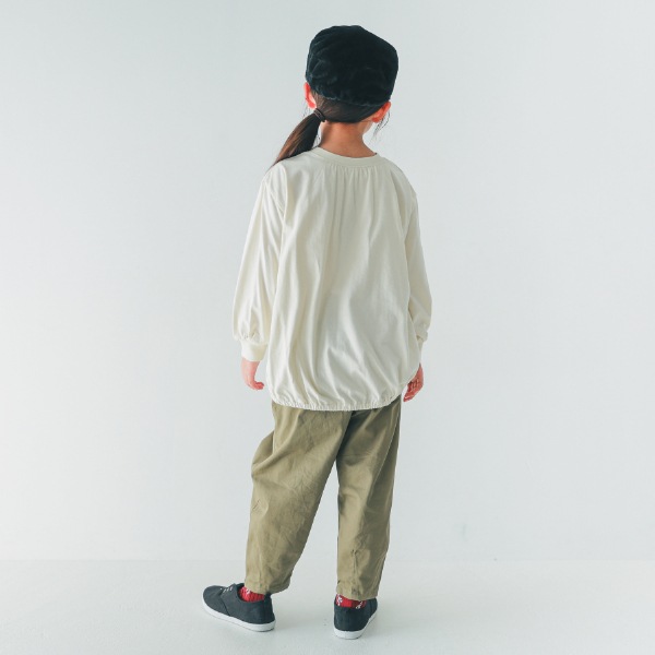 【25FW】Merci バルーンロングＴシャツ / アイボリー