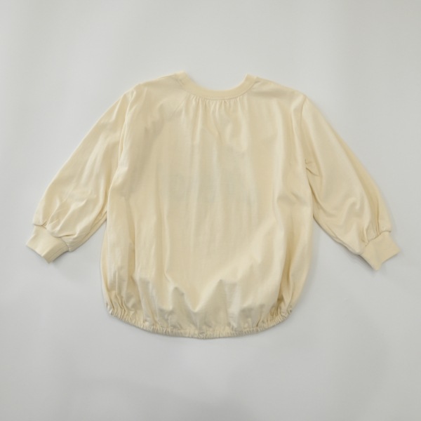 【25FW】Merci バルーンロングＴシャツ / アイボリー