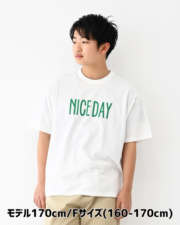 【フォブ】NICE DAY Tシャツ / ホワイト