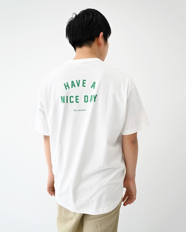 【フォブ】NICE DAY Tシャツ / ホワイト