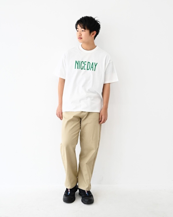 【フォブ】NICE DAY Tシャツ / ホワイト