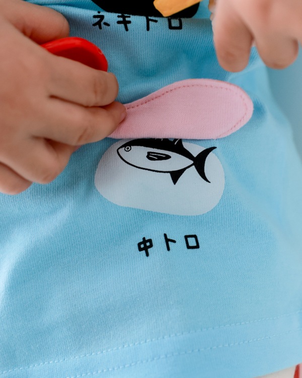 【26SS】まぐろ祭り Tシャツ / サックス