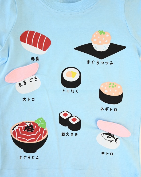 【26SS】まぐろ祭り Tシャツ / サックス