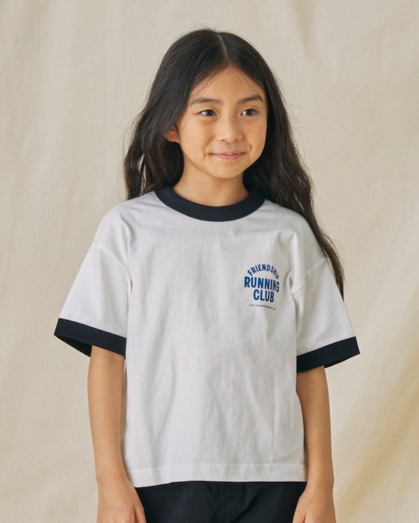 【フォブ】RUNNING CLUB Tシャツ / ホワイト