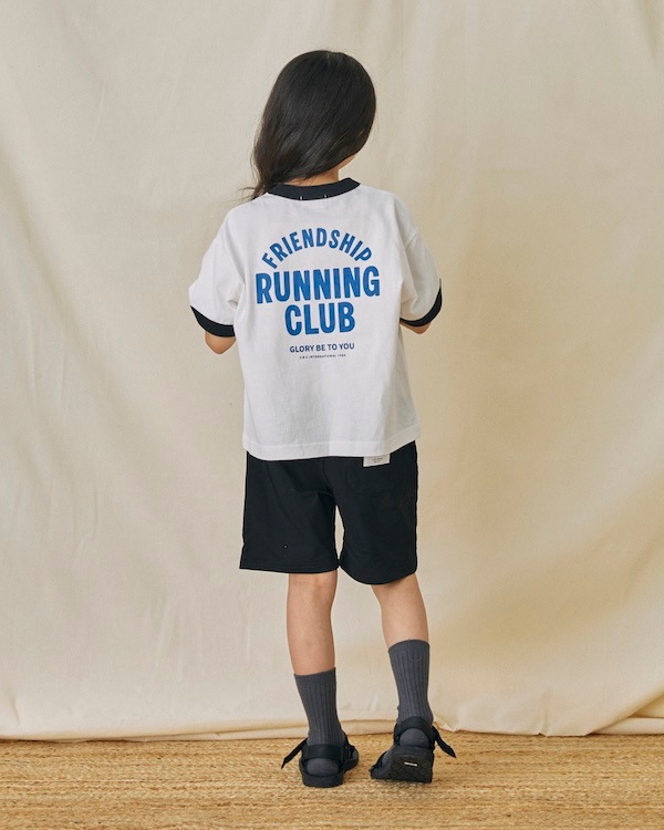 【フォブ】RUNNING CLUB Tシャツ / ホワイト