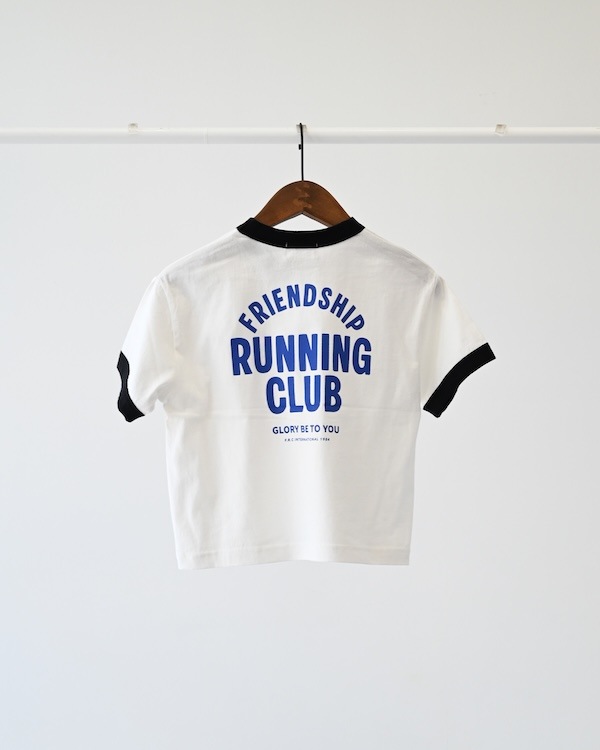 【フォブ】RUNNING CLUB Tシャツ / ホワイト