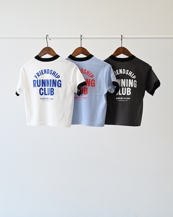 【フォブ】RUNNING CLUB Tシャツ / ホワイト