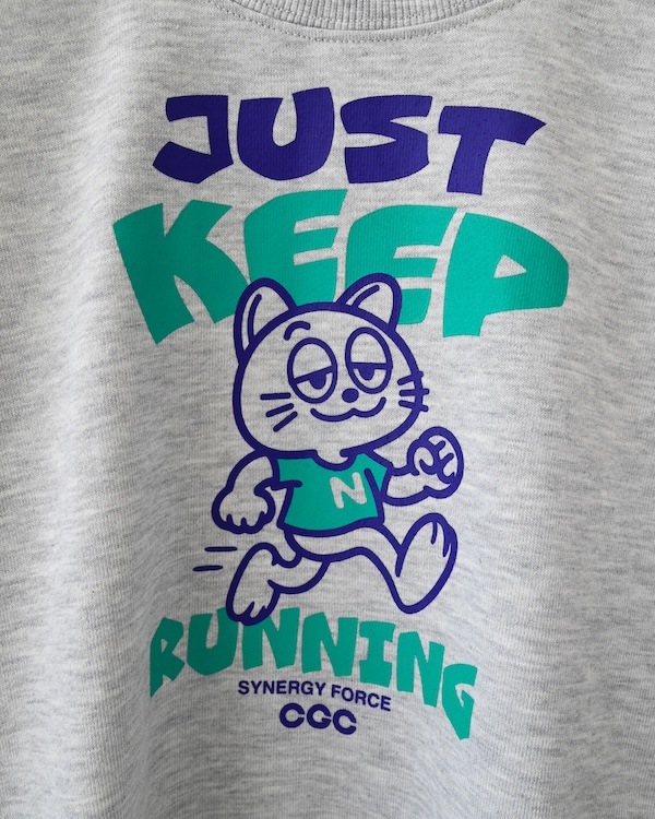 【シージーシー】JUST KEEPトレーナー