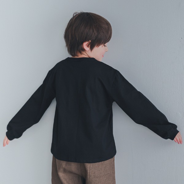 【25FW】LIFE BE ロングＴシャツ / ブラック