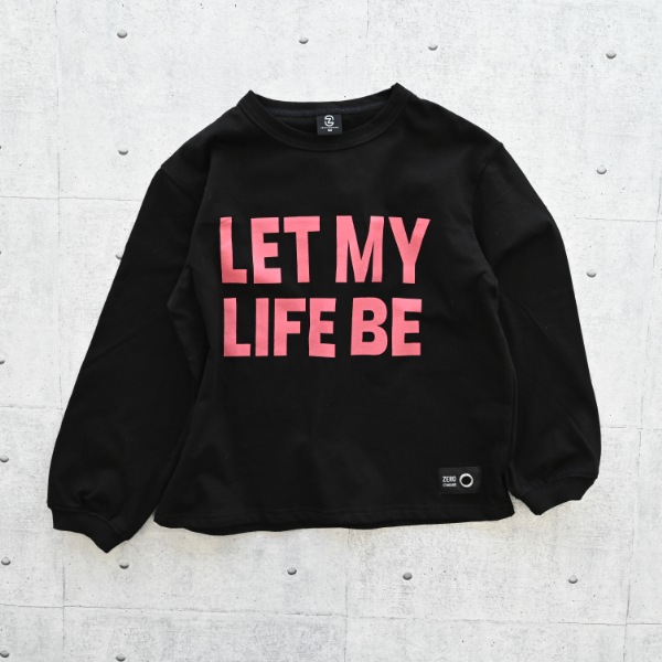 【25FW】LIFE BE ロングＴシャツ / ブラック