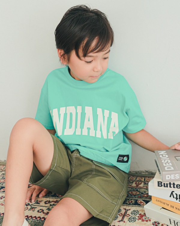 【26SS】INDIANA Tシャツ / ブルー