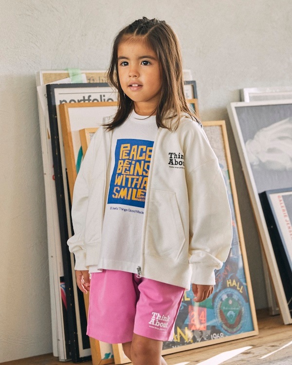 【ジェネレーター】ジップパーカー / ホワイト