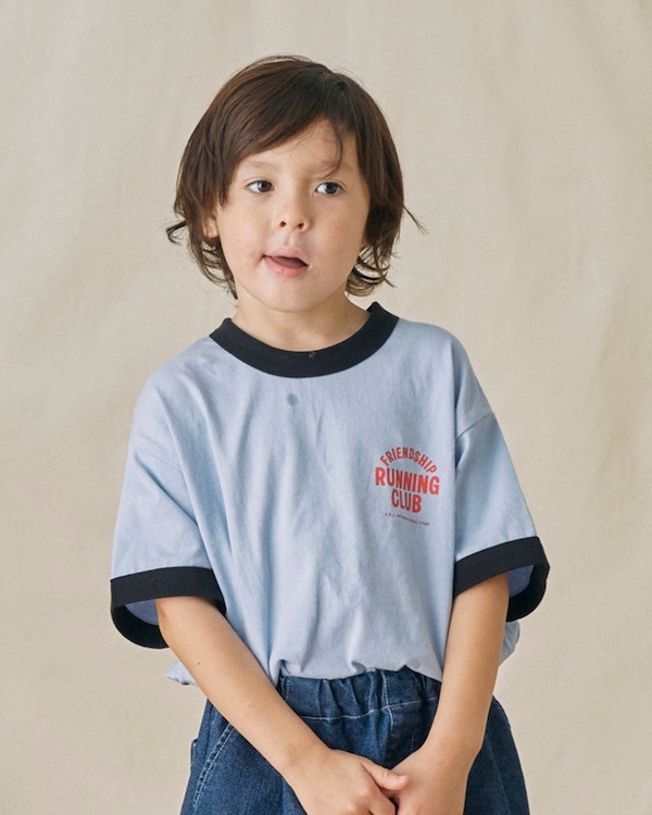 【フォブ】RUNNING CLUB Tシャツ / サックス
