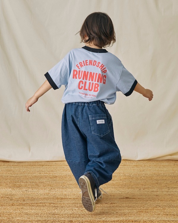 【フォブ】RUNNING CLUB Tシャツ / サックス