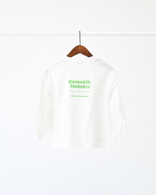 【アンディニー】Romantic L/S Tシャツ / ホワイト