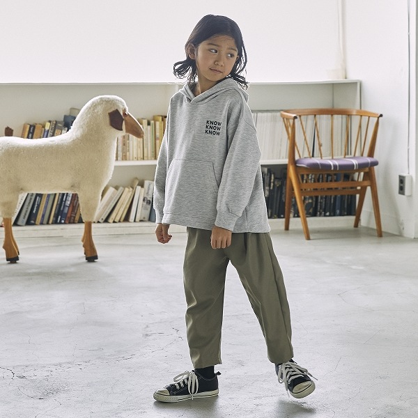 【25FW】KNOW パーカー / 杢グレー