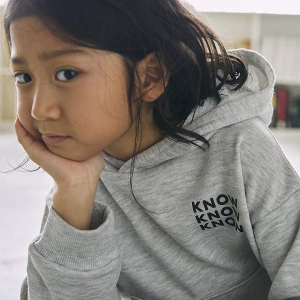 【25FW】KNOW パーカー / 杢グレー