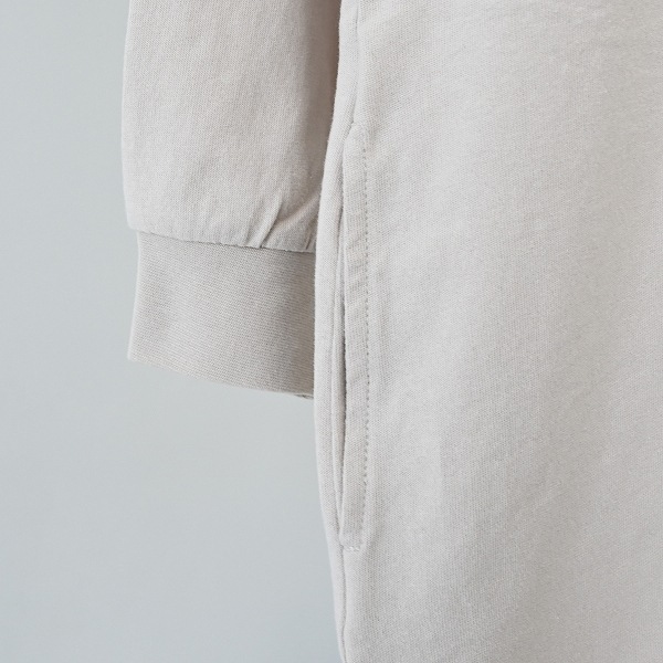 【25FW】HEART ワンピース / チャコールグレー