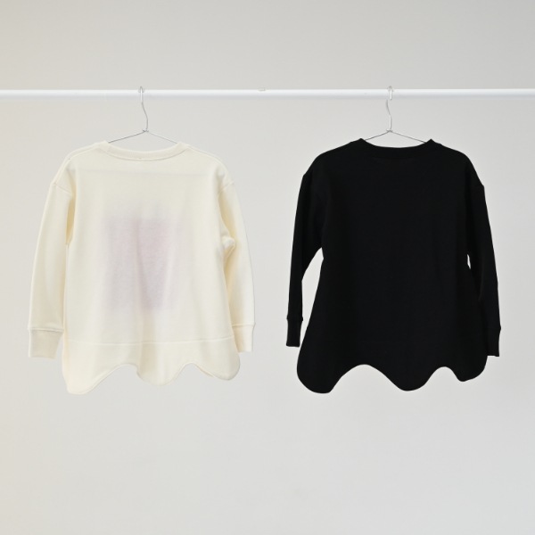 【25FW】おばけ トレーナー / オフホワイト