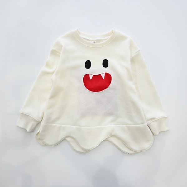 【25FW】おばけ トレーナー / オフホワイト