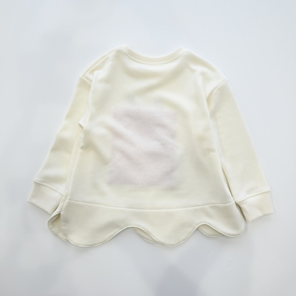 【25FW】おばけ トレーナー / オフホワイト