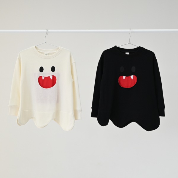 【25FW】おばけ トレーナー / オフホワイト