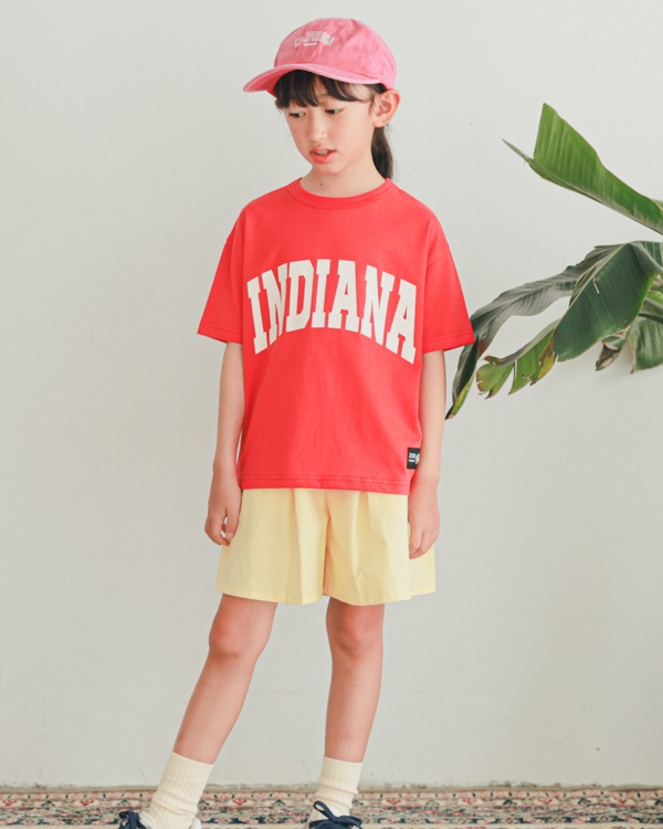 【ゼロスタンダード】INDIANA Tシャツ / レッド