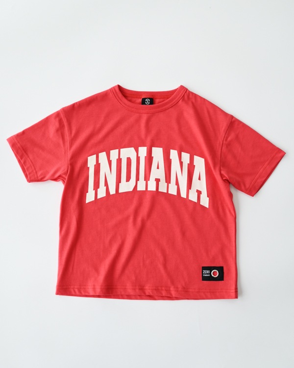 【ゼロスタンダード】INDIANA Tシャツ / レッド