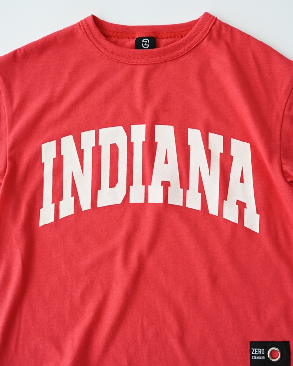 【ゼロスタンダード】INDIANA Tシャツ / レッド