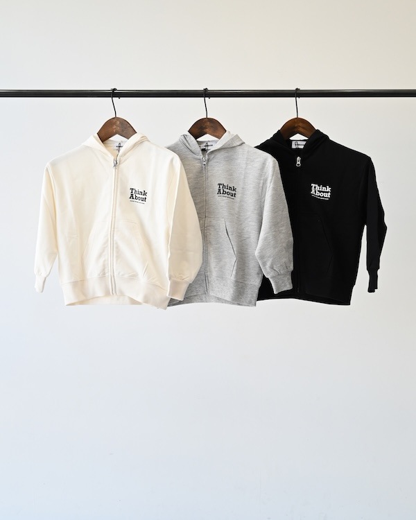 【26SS】ジップパーカー / 杢グレー