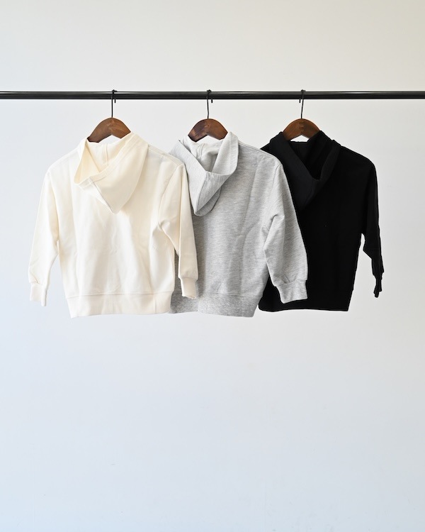 【26SS】ジップパーカー / 杢グレー