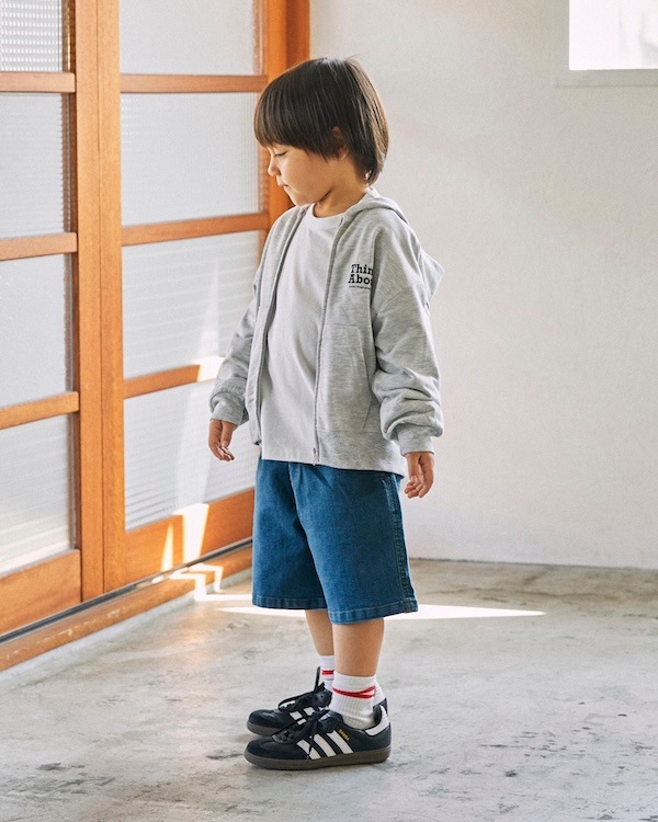 【26SS】ジップパーカー / 杢グレー