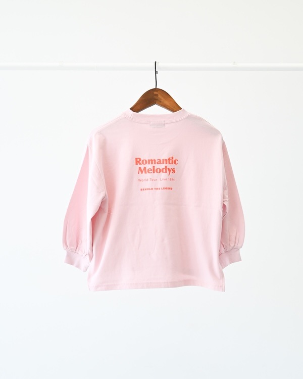 【アンディニー】Romantic L/S Tシャツ / ピンク