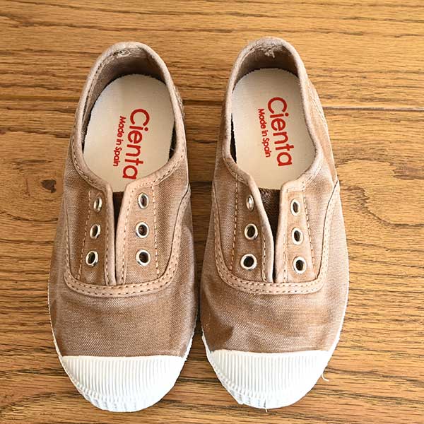 【定番】デッキシューズ / ベージュ｜CIENTA（シエンタ）