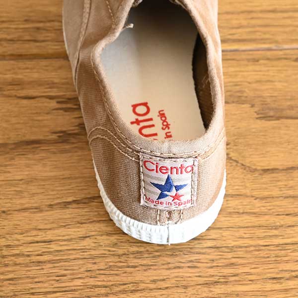 【定番】デッキシューズ / ベージュ｜CIENTA（シエンタ）
