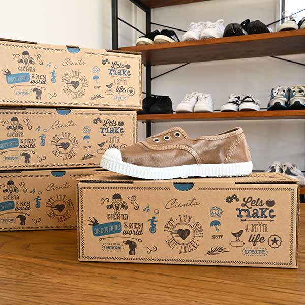 【定番】デッキシューズ / ベージュ｜CIENTA（シエンタ）