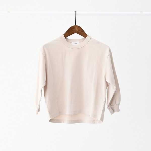 【25FW】PLAIN L/S Tシャツ / サンド