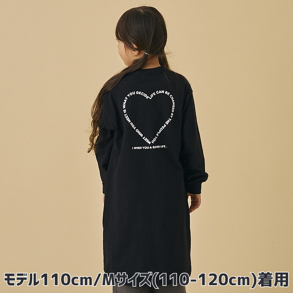 【25FW】HEART ワンピース / ブラック