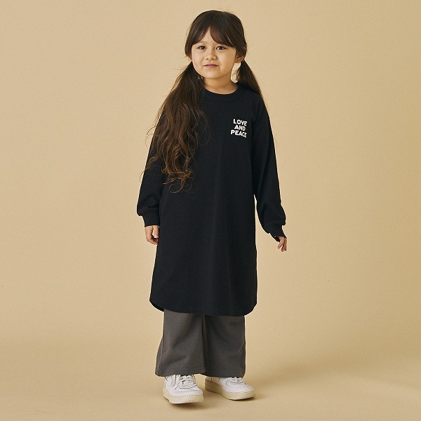 【25FW】HEART ワンピース / ブラック